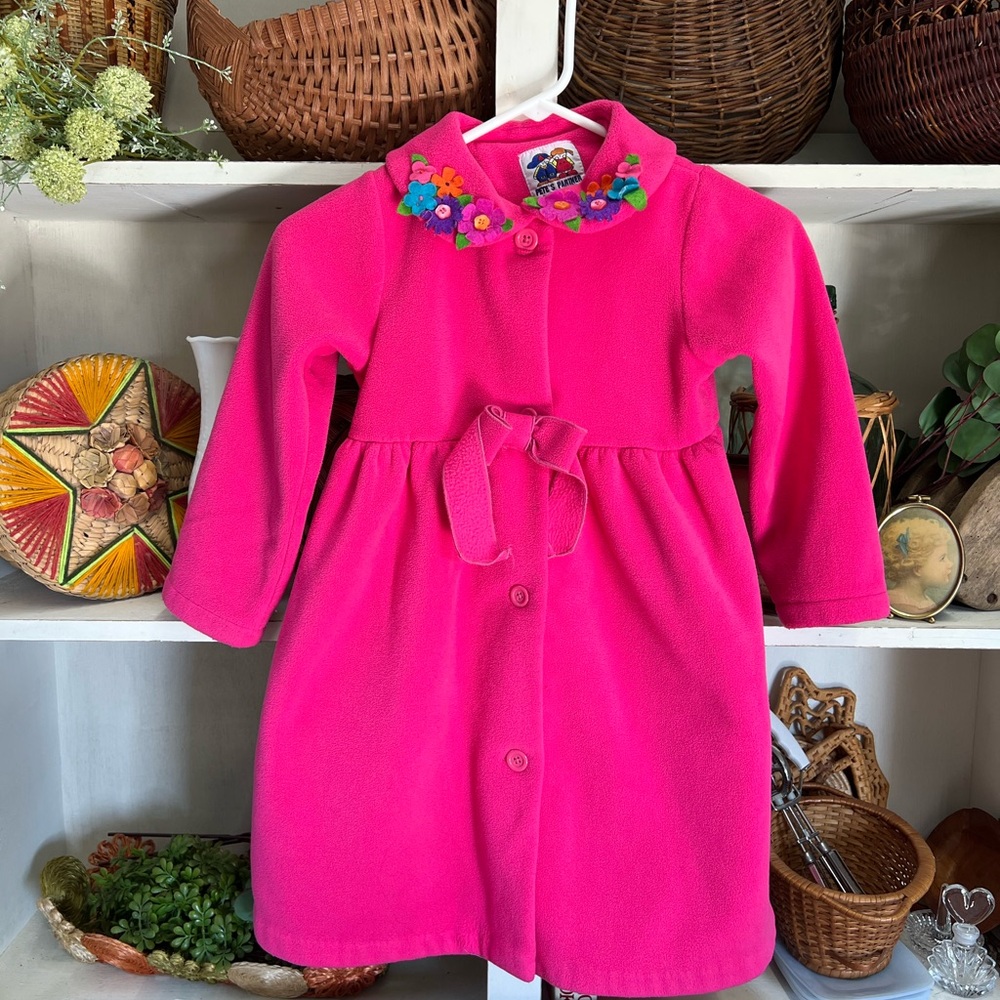 Girls pink jacket 6X Pete’s partner coat
